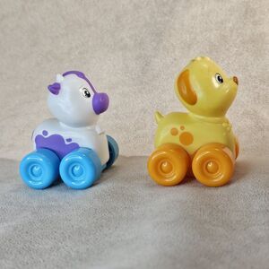 TOMY John Deere Animal Sounds Wagon Ride Replacement Dog Cow Part Toy